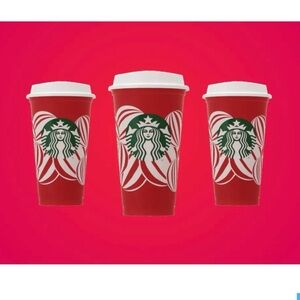 NWT STARBUCKS Holiday 2024 Reusable Red Cup
